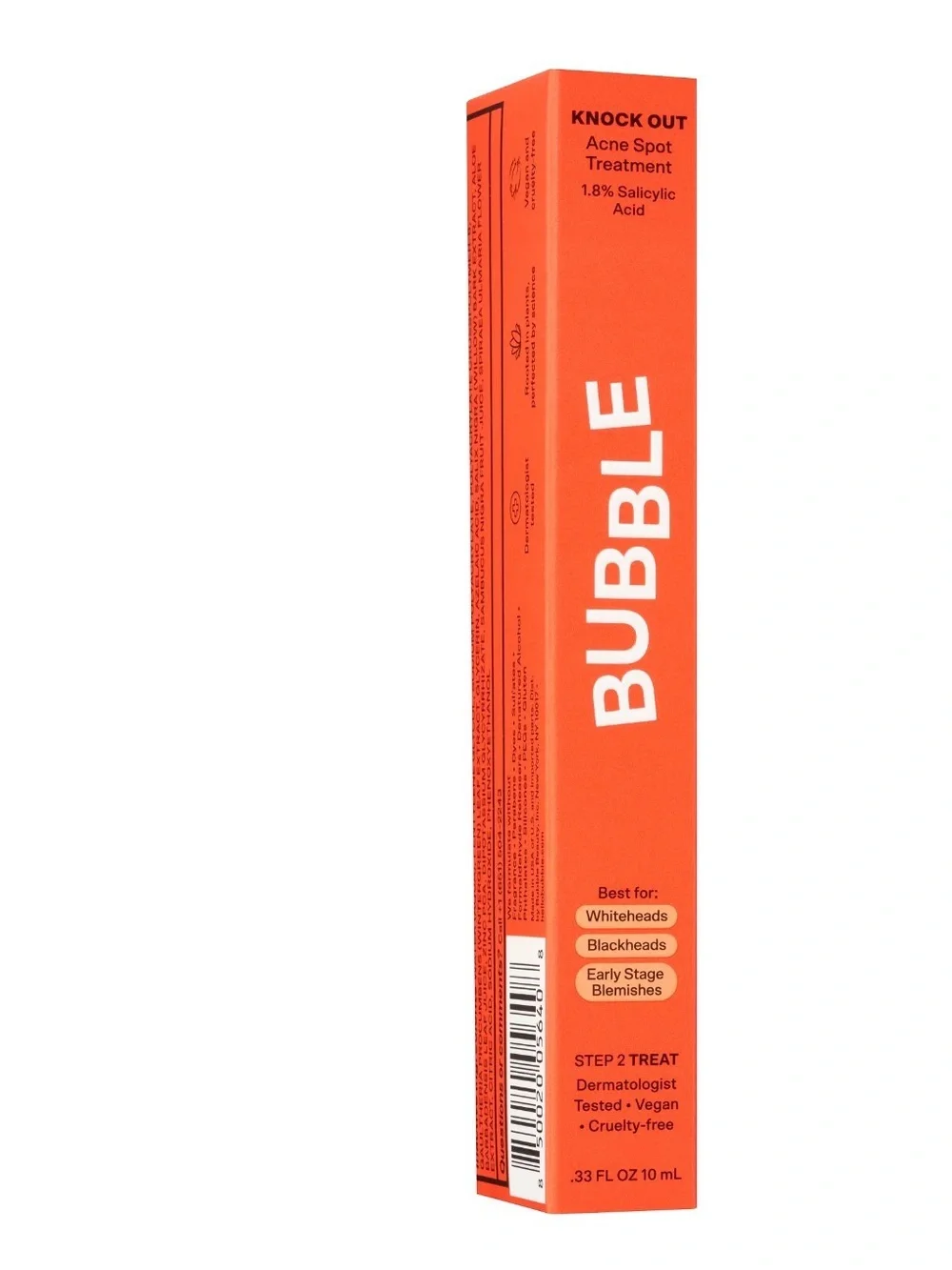 Bubble brand acne